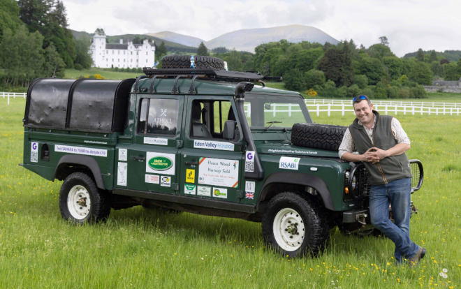 Farm Manager Gears up for 5000 mile drive from Scotland to Sahara