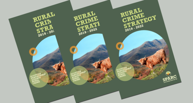 Front cover of SPARC Rural Crime Strategy