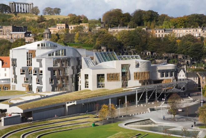 Scottish parliament by davidhills