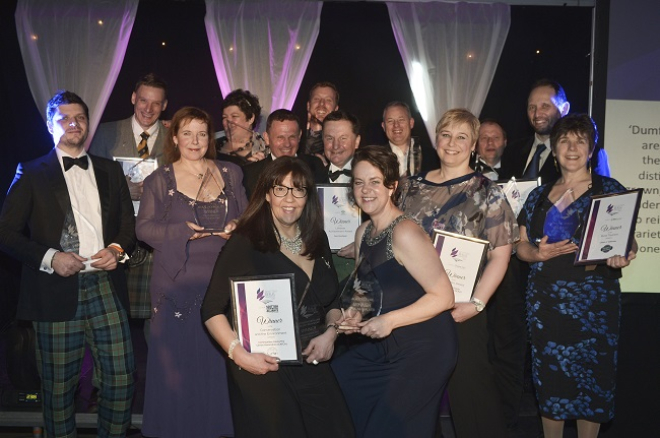 Award winners at ScotishRural Awards 2017