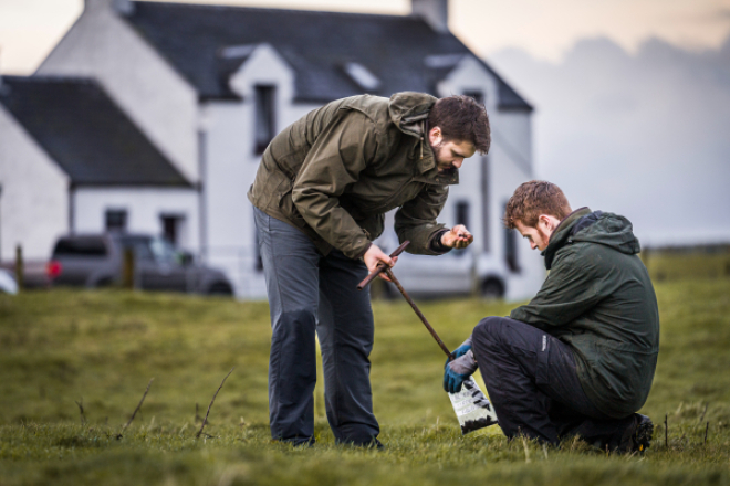 Soil sampling 