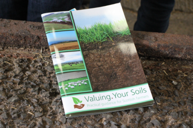 New information to support the Valuing your Soils - image of brochure 