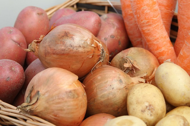 Veg at the Royal Highland Show. Crown Copyright. Photographer - Matt Cartney.