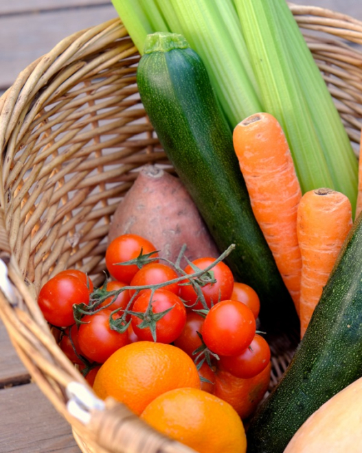 Veg basket - Sara Scarpa (unsplash)