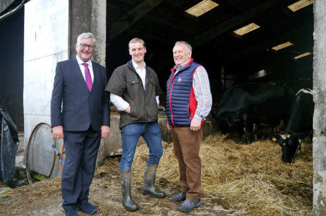 Cabinet Secretary Fergus Ewing with Pat Kimpton and Robin Young