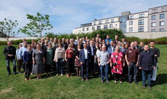 Group Pic of attendees, Helsinki Evaluation Workshop 