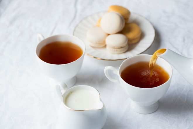 teacups and biscuits