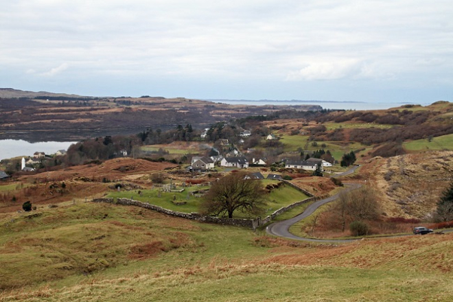 Dervaig on Mull. Photographer - Matt Cartney. Crown Copyright.