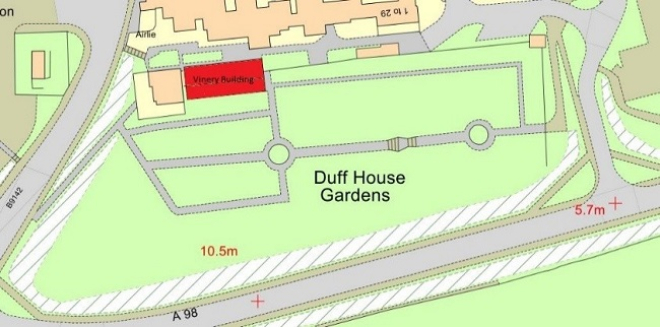 The Vinery site layout map