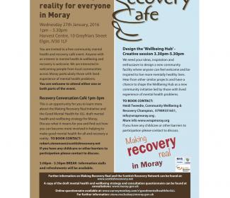 Recovery Cafe Flyer