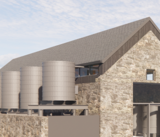 Cabrach Distillery & Heritage Centre Artists impression