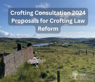 Crofting consultation 2024 - Image of Croft - Isle of Lewis - SRN photo