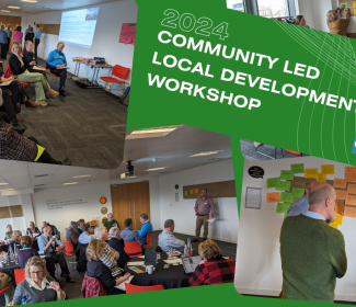 Community Led Local Development Networking Workshop - 19-20 March, Studio - Glasgow - photo montage