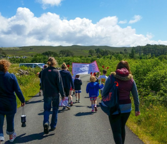 SRA march - credit & copyright - Scottish Rural Action 